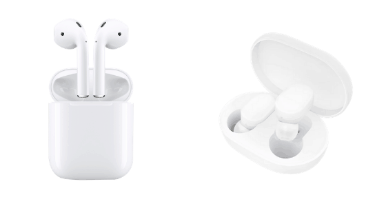 What's the difference between Apple AirPods and Xiaomi AirDots Pro?