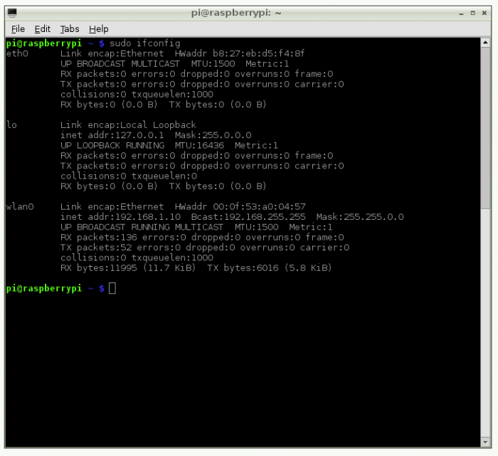 learn_raspberry_pi_ifconfig