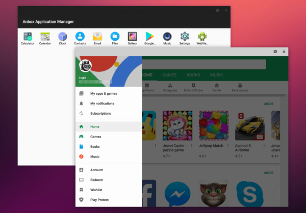 How to play android app on Linux