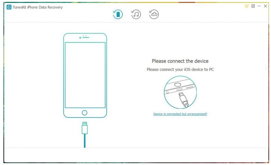 TunesKit connect iDevice