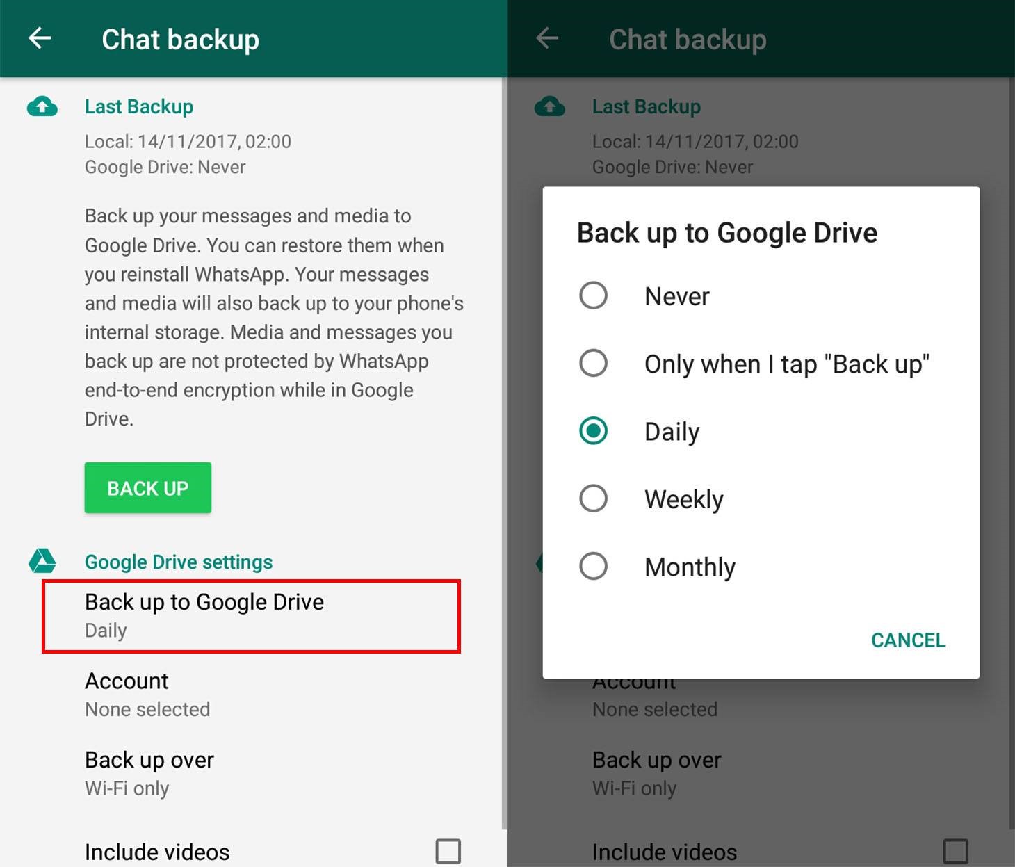The Best WhatsApp Backup Solutions for iPhone and android 8