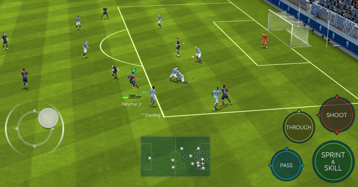 fifa mobile soccer windows 10 controls