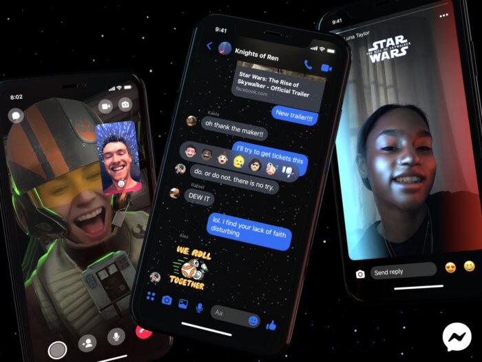 How to enable Star Wars theme in Facebook Messenger