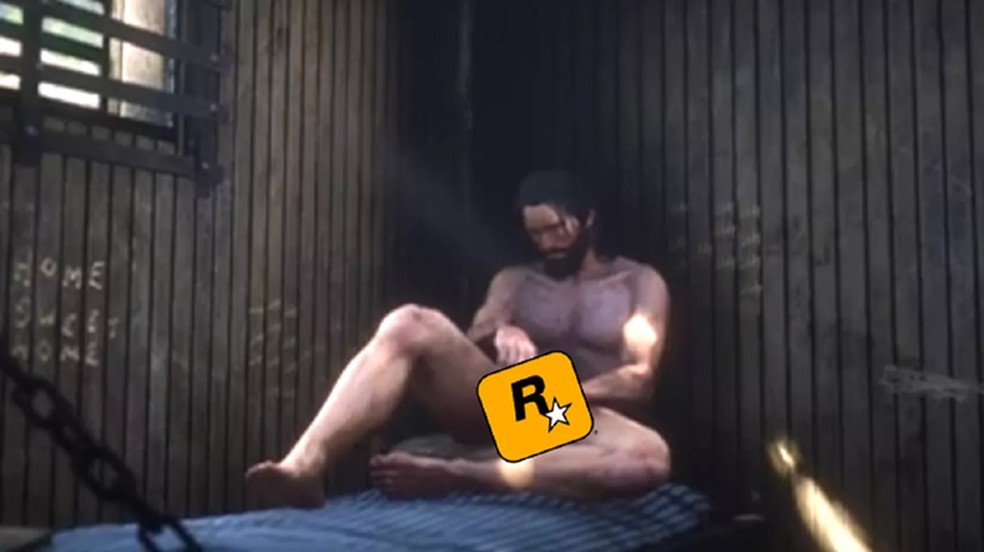 Red Dead Redemption 2 - Naked Arthur