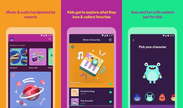 Spotify Kids app