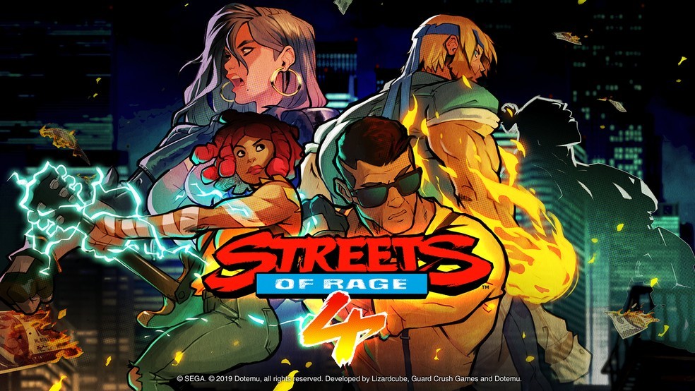 Streets of Rage 4 artwork