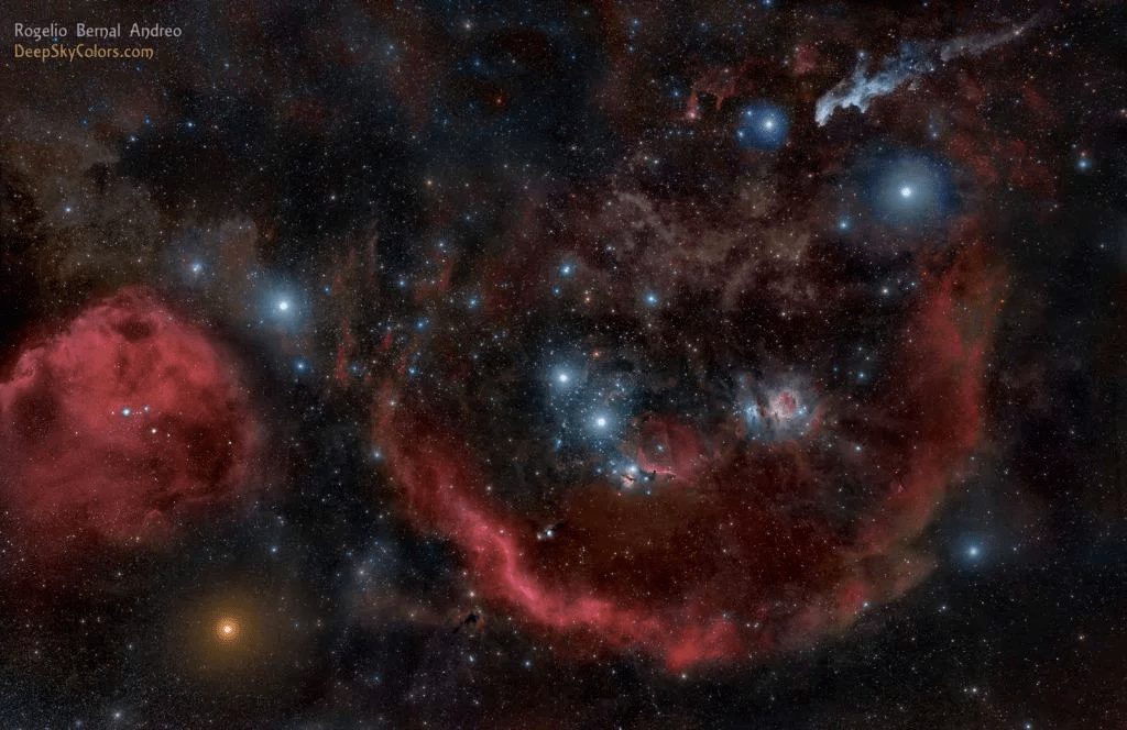 The constellation of Orion