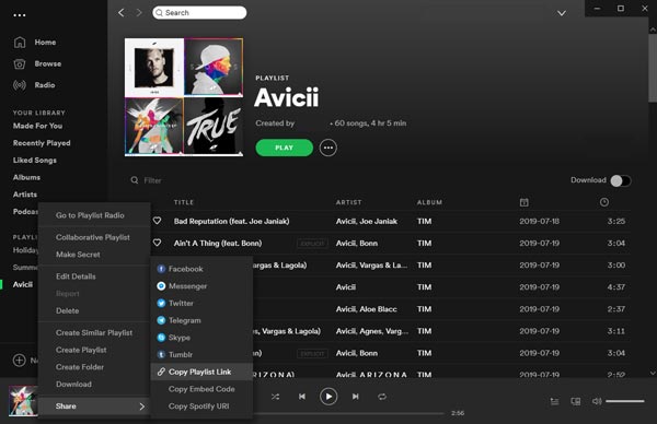 spotify playlist to mp3 free