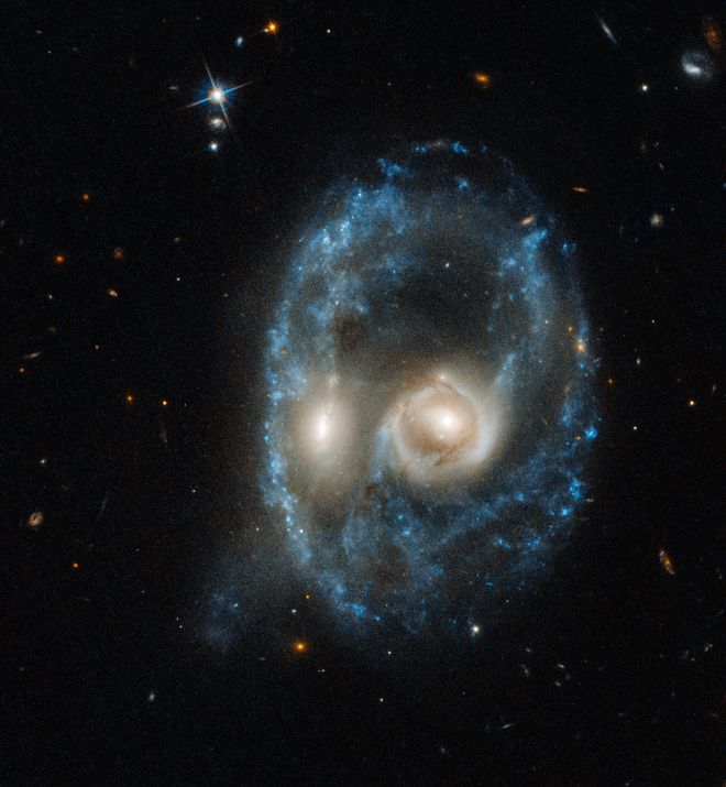 Fusion of the Arp-Madore 2026-42 galaxies