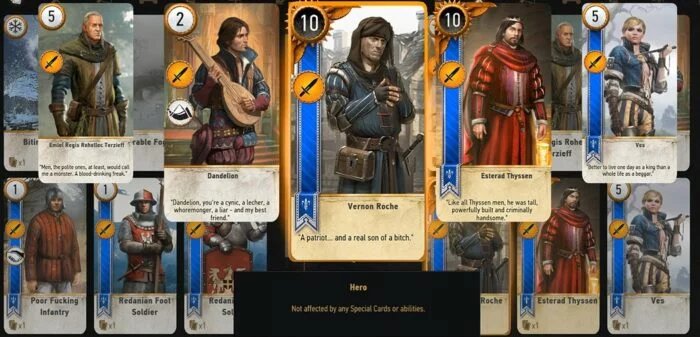 Gwent Cards The Witcher 3-3