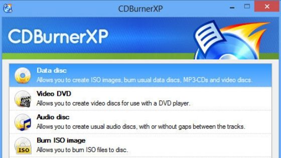 How to Burn CD, DVD and Blu-ray with CDBurnerXP
