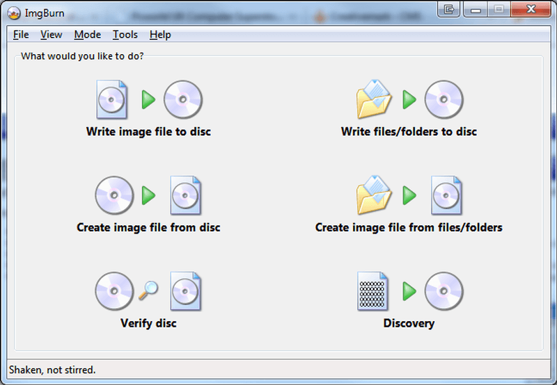 how to burn a iso file to dvd using imgburn