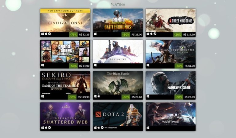 Steam unveils best-selling platform games in 2019