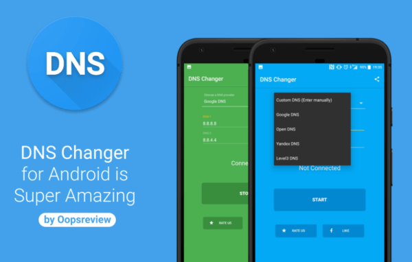 Change DNS on Android 2