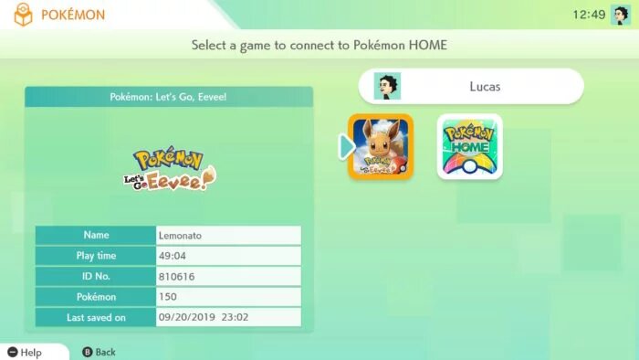 transfer Pokémons to Pokémon Home 2