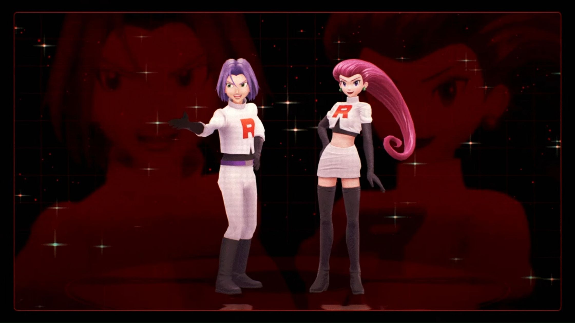 Jessie and James in Pokémon GO