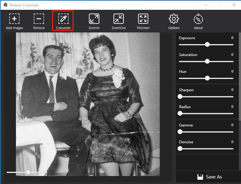 restore the color of black&white images 1