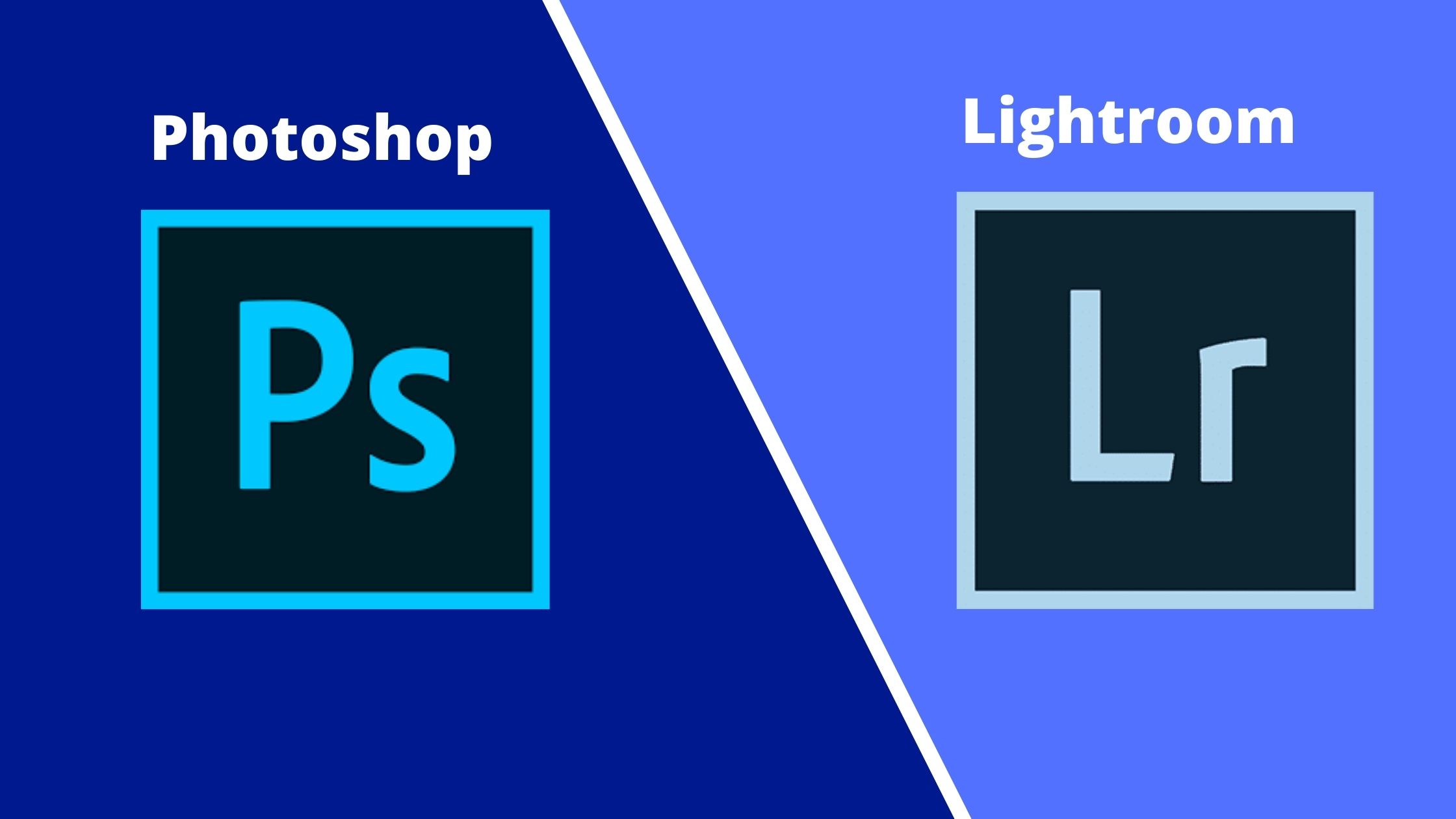 photoshop vs lightroom