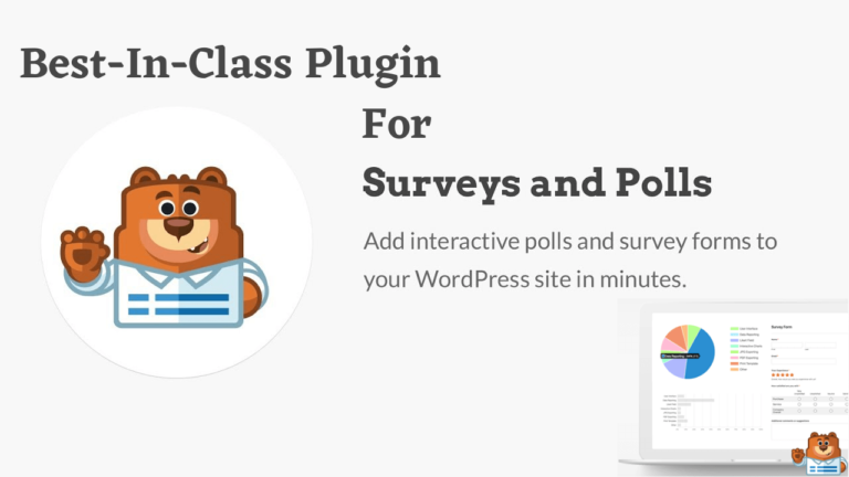 Polls & Survey Plugin from WPForms