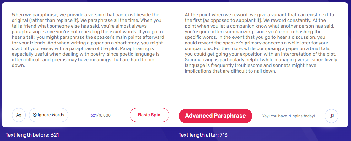 Top 5 Paraphrasing Tools to Check in 2023 4