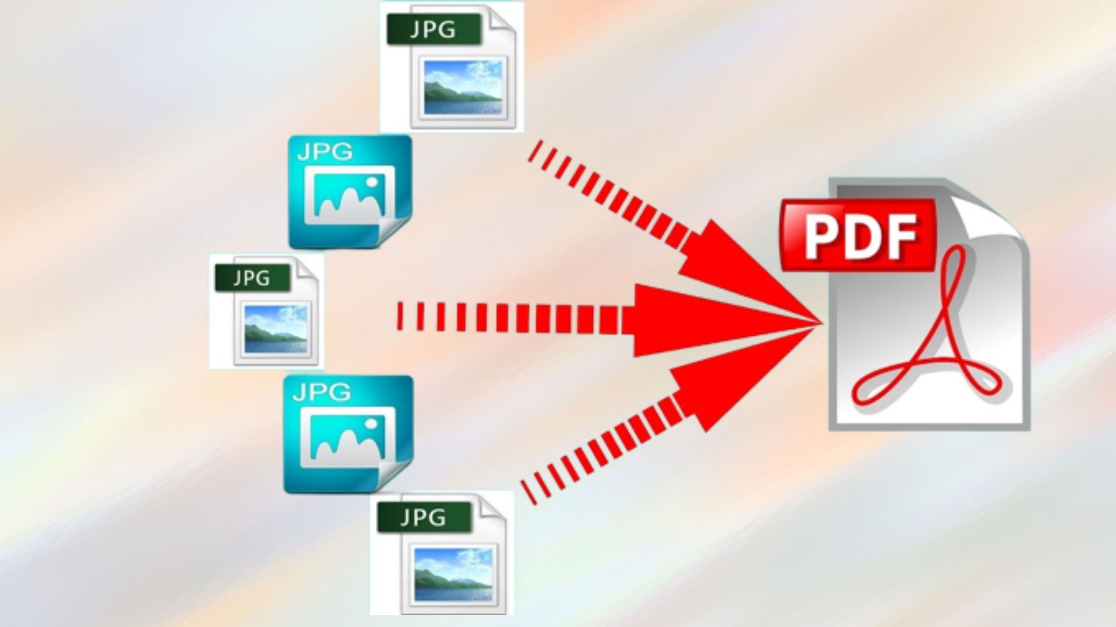 Convert Multiple JPG images to PDF files For Free
