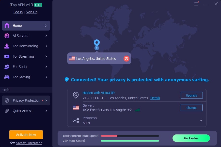 How Does iTop VPN Protect Your Online Privacy